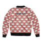 Personalized Kenya Athletics Sleeve Zip Bomber Jacket White Jersey - African Pride