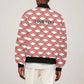 Personalized Kenya Athletics Sleeve Zip Bomber Jacket White Jersey - African Pride