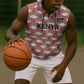 Personalized Kenya Athletics Sleeveless Zip Hoodie White Jersey - African Pride