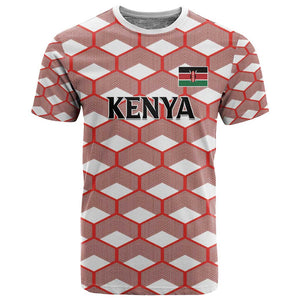 Personalized Kenya Athletics T shirt White Jersey - African Pride