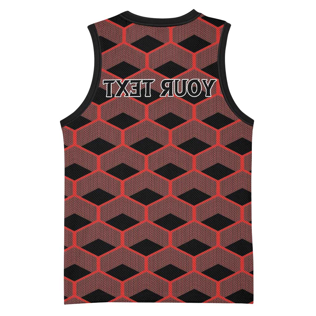 Personalized Kenya Athletics Basketball Jersey Black Jersey - African Pride
