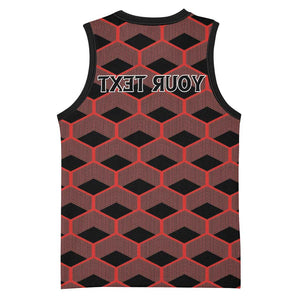 Personalized Kenya Athletics Basketball Jersey Black Jersey - African Pride
