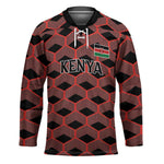 Personalized Kenya Athletics Black Jersey Hockey Jersey