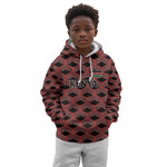 Personalized Kenya Athletics Kid Hoodie Black Jersey - African Pride