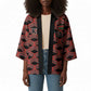 Personalized Kenya Athletics Black Jersey Kimono