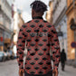Personalized Kenya Athletics Long Sleeve Button Shirt Black Jersey - African Pride