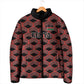Personalized Kenya Athletics Black Jersey Padded Jacket