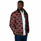 Personalized Kenya Athletics Black Jersey Padded Jacket