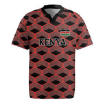 Personalized Kenya Athletics Rugby Jersey Black Jersey - African Pride