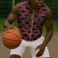 Personalized Kenya Athletics Sleeveless Zip Hoodie Black Jersey - African Pride