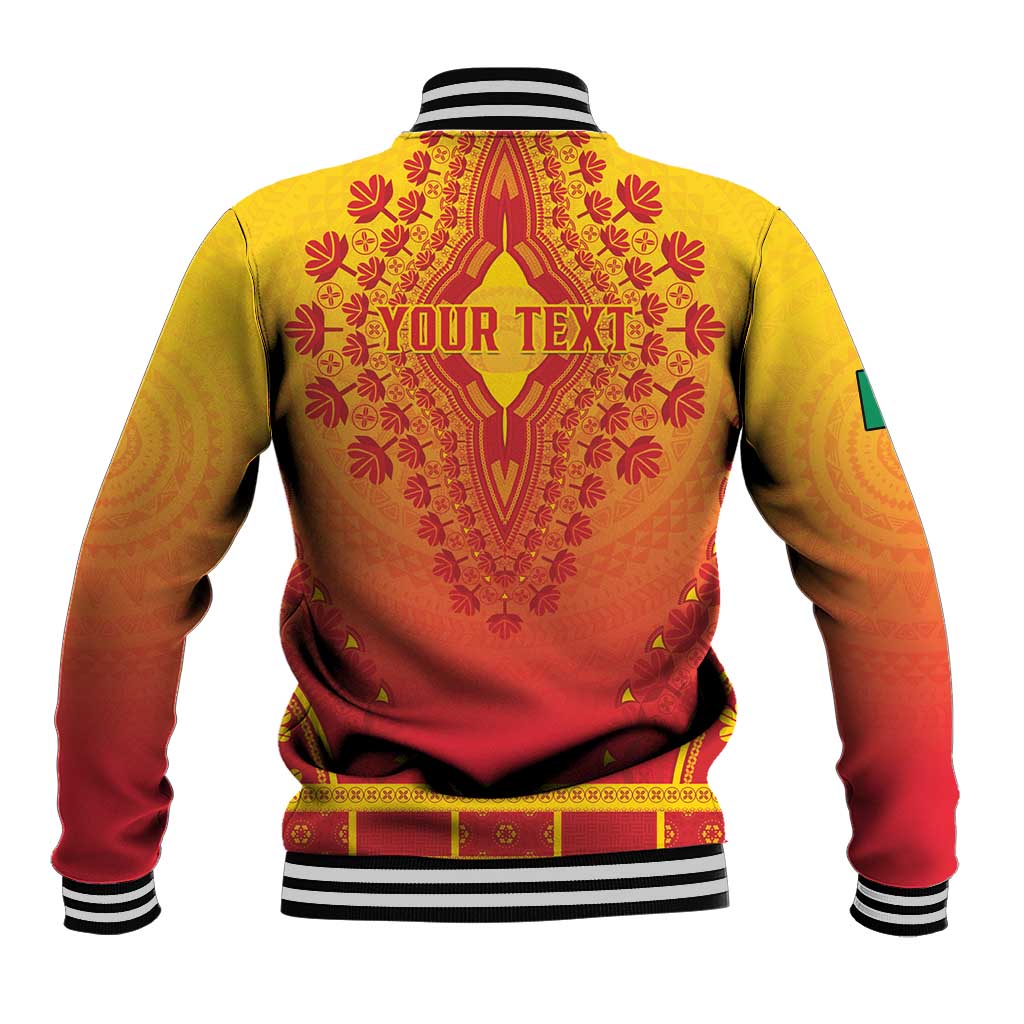 Personalized Afro Benin Baseball Jacket African Dashiki Style - African Pride