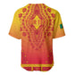 Personalized Afro Benin Baseball Jersey African Dashiki Style - African Pride