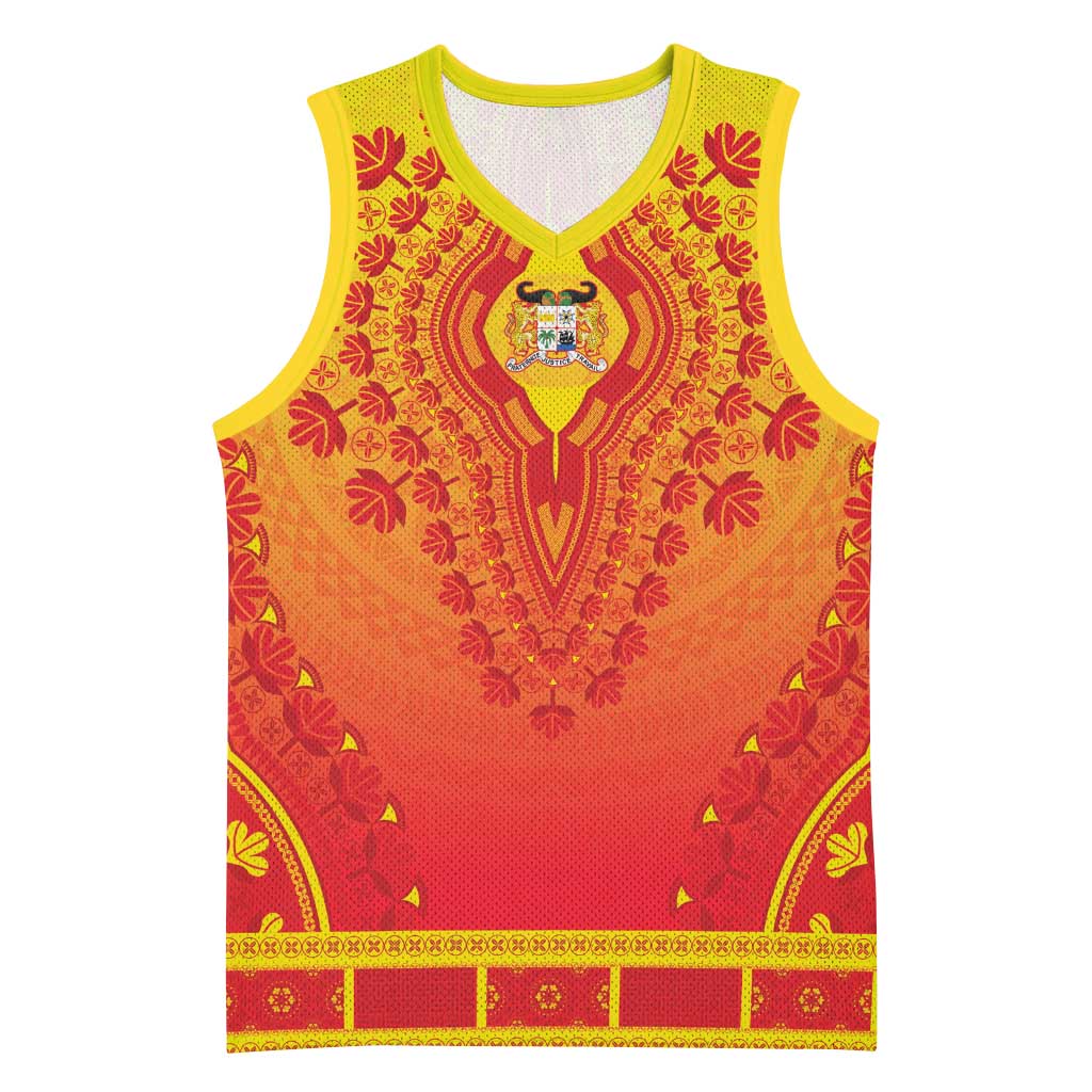 Personalized Afro Benin Basketball Jersey African Dashiki Style - African Pride