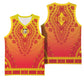 Personalized Afro Benin Basketball Jersey African Dashiki Style - African Pride