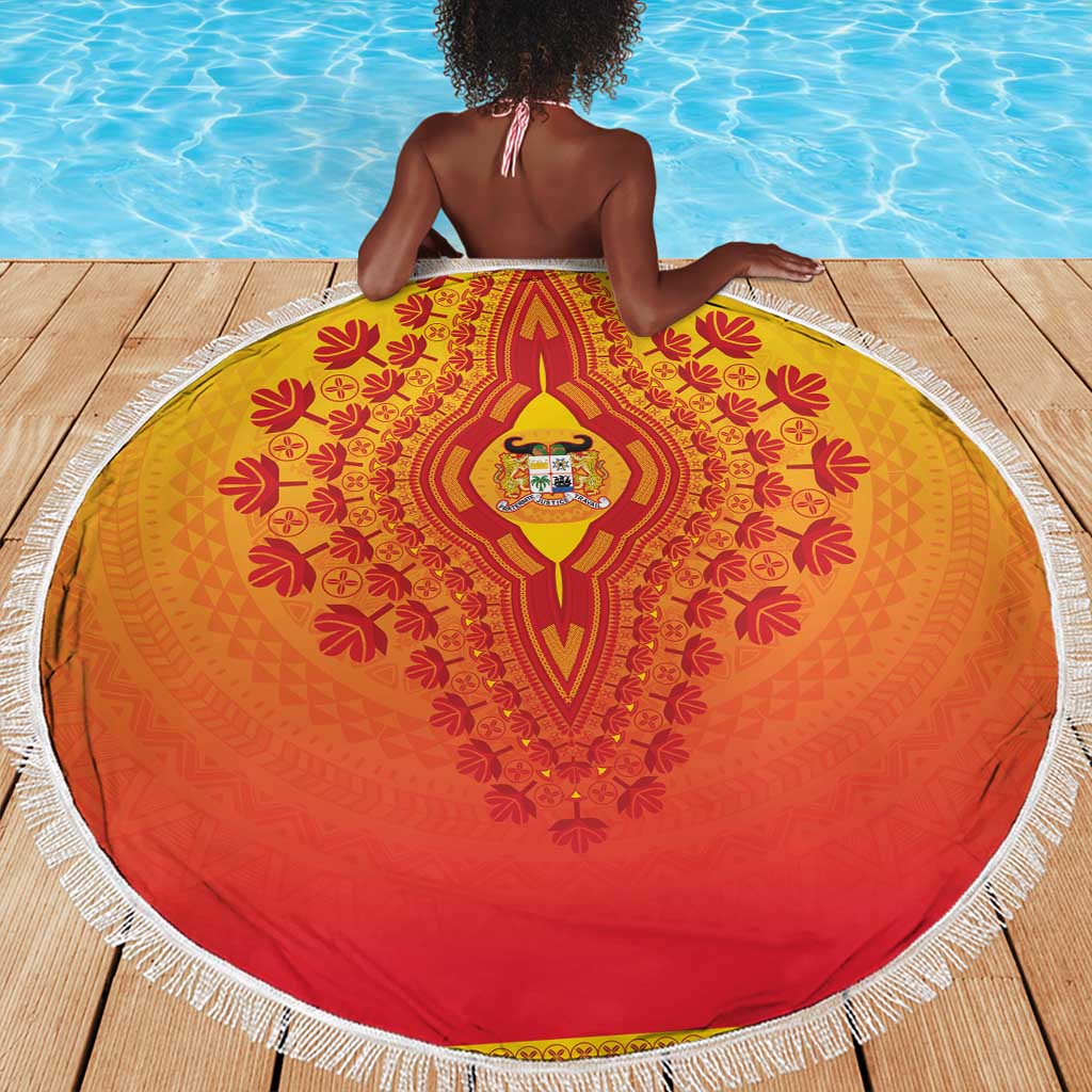 Afro Benin Beach Blanket African Dashiki Style - African Pride