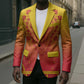 Personalized Benin African Dashiki Blazer