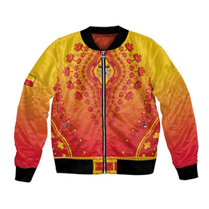 Personalized Afro Benin Bomber Jacket African Dashiki Style - African Pride