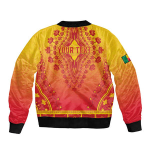 Personalized Afro Benin Bomber Jacket African Dashiki Style - African Pride