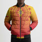 Personalized Benin African Dashiki Bomber Puffer Jacket