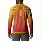 Personalized Benin African Dashiki Button Sweatshirt