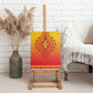 Afro Benin Canvas Wall Art African Dashiki Style - African Pride