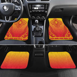 Personalized Afro Benin Car Mats African Dashiki Style - African Pride