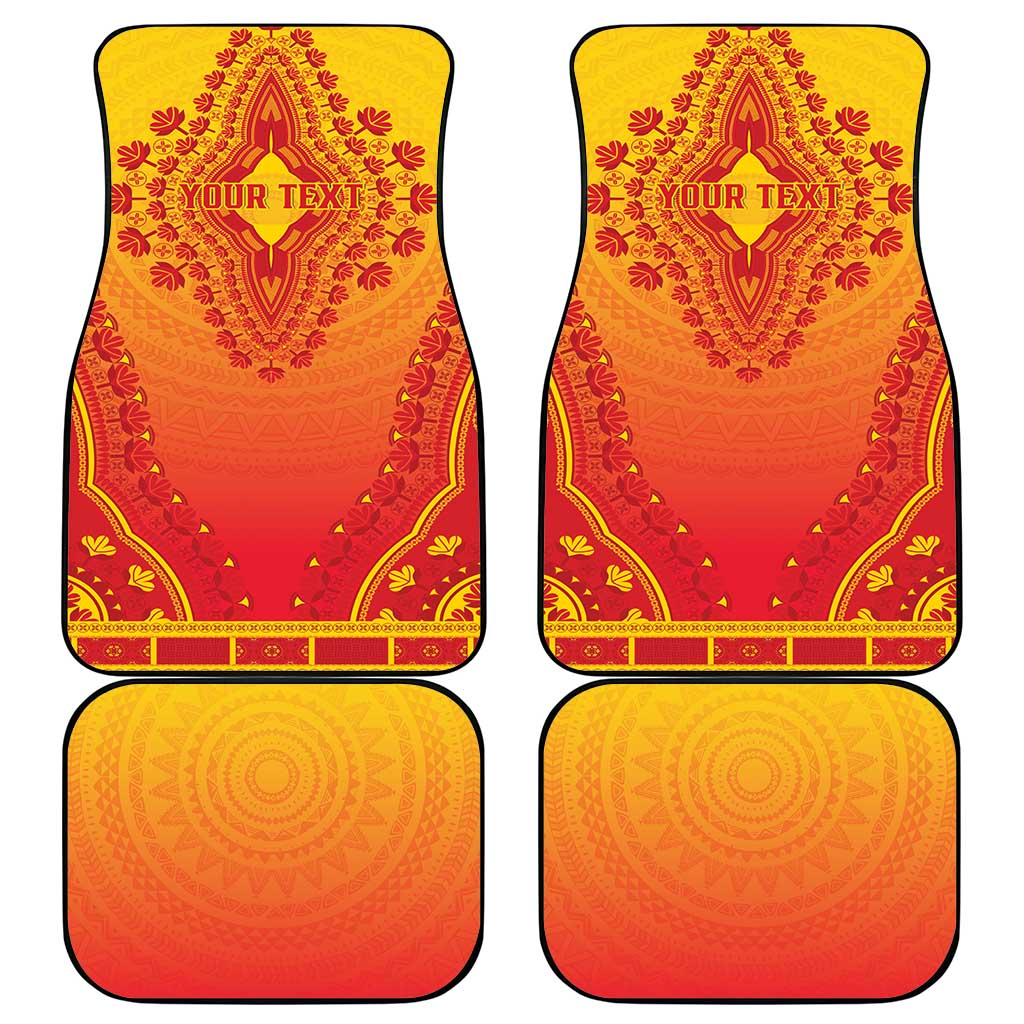 Personalized Afro Benin Car Mats African Dashiki Style - African Pride