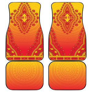 Personalized Afro Benin Car Mats African Dashiki Style - African Pride