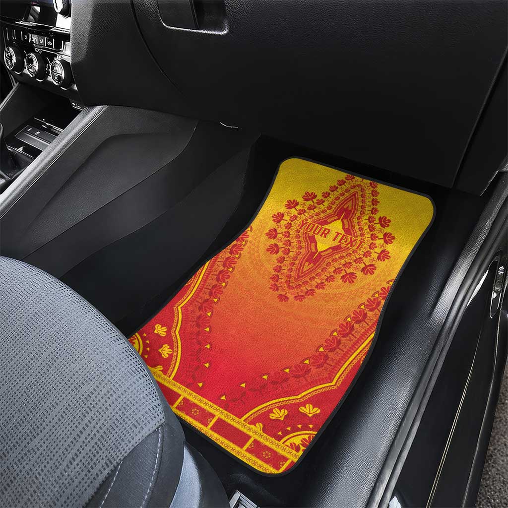 Personalized Afro Benin Car Mats African Dashiki Style - African Pride