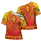 Personalized Benin African Dashiki Cross Shoulder Shirt