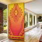Personalized Benin African Dashiki Door Cover