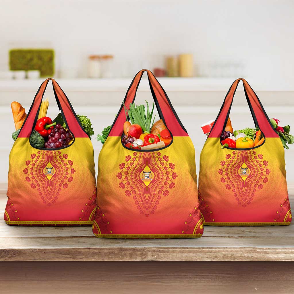 Afro Benin Grocery Bag African Dashiki Style - African Pride