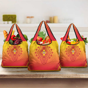 Afro Benin Grocery Bag African Dashiki Style - African Pride