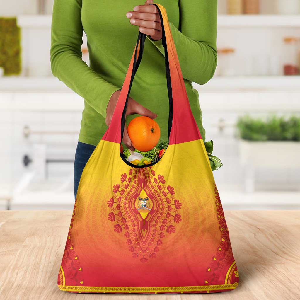 Afro Benin Grocery Bag African Dashiki Style - African Pride