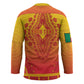 Personalized Benin African Dashiki Hockey Jersey