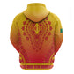 Personalized Afro Benin Hoodie African Dashiki Style - African Pride