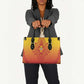 Benin African Dashiki Leather Bag