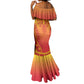 Personalized Afro Benin Mermaid Dress African Dashiki Style - African Pride