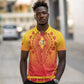 Personalized Afro Benin Polo Shirt African Dashiki Style - African Pride