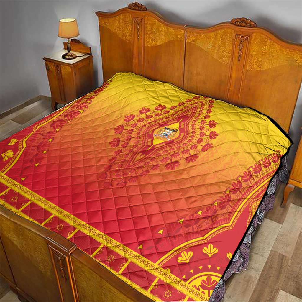 Afro Benin Quilt African Dashiki Style - African Pride