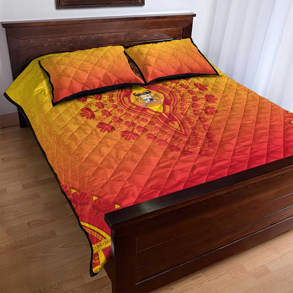 Afro Benin Quilt Bed Set African Dashiki Style - African Pride