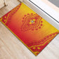 Afro Benin Rubber Doormat African Dashiki Style - African Pride