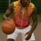 Personalized Afro Benin Sleeveless Zip Hoodie African Dashiki Style - African Pride