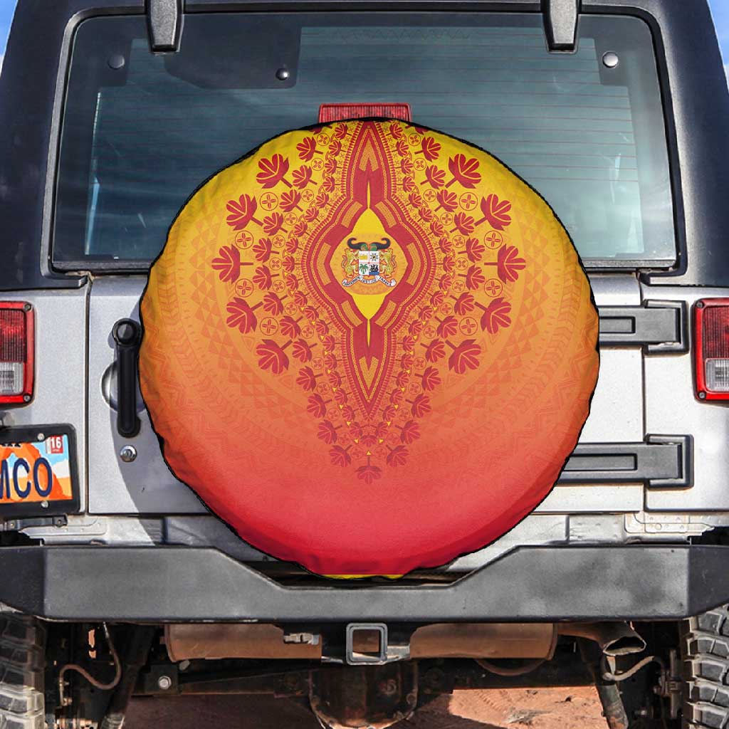Afro Benin Spare Tire Cover African Dashiki Style - African Pride