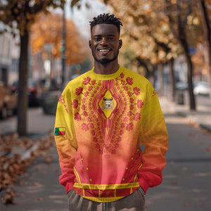 Personalized Afro Benin Sweatshirt African Dashiki Style - African Pride