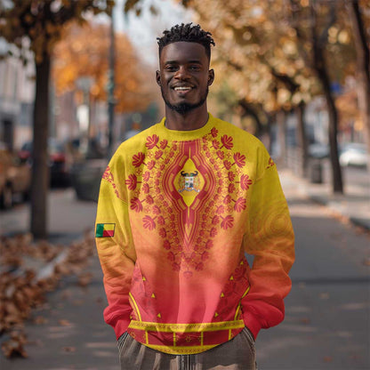 Personalized Afro Benin Sweatshirt African Dashiki Style - African Pride