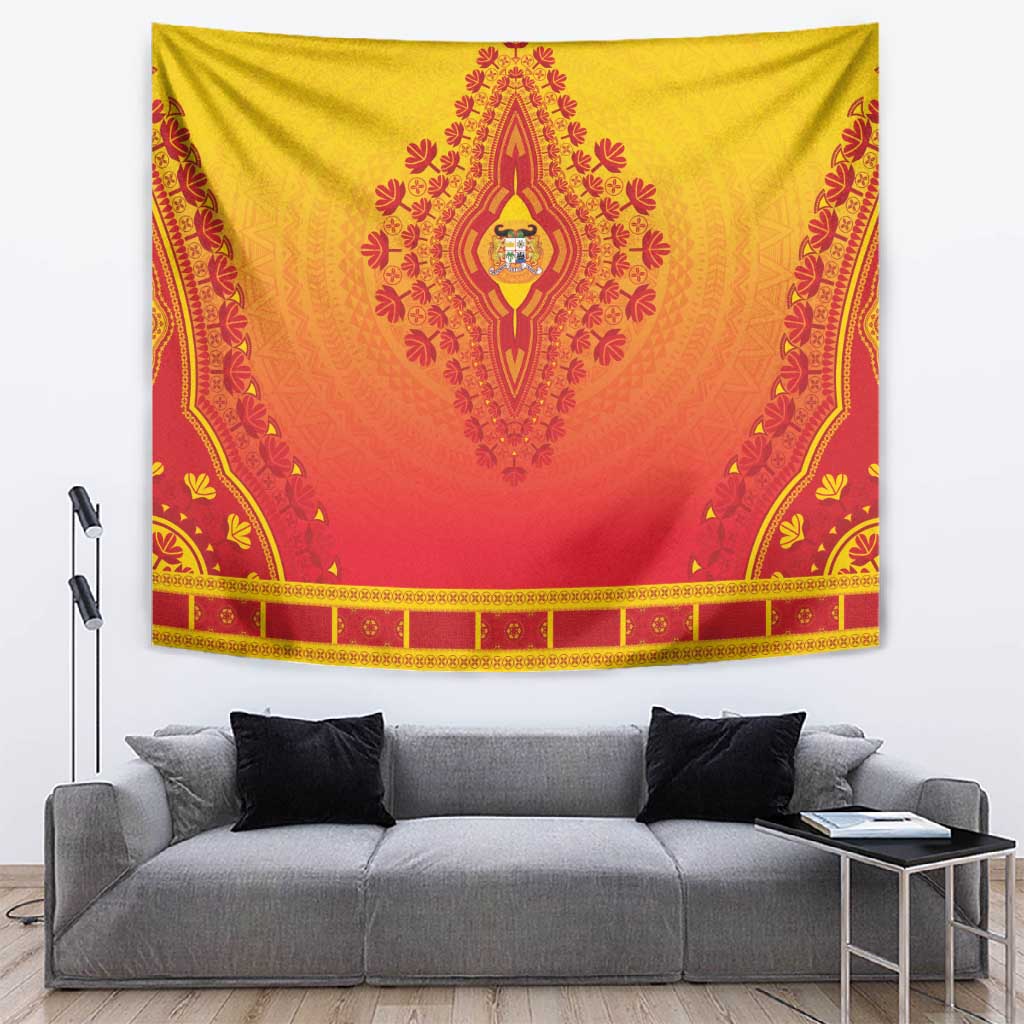 Afro Benin Tapestry African Dashiki Style - African Pride