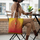 Benin African Dashiki Tote Bag