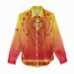 Personalized Afro Benin Women Casual Shirt African Dashiki Style - African Pride