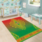 Afro Burkina Faso Area Rug African Dashiki Style - African Pride
